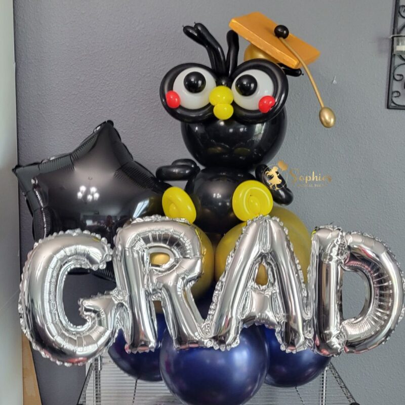 Grad Balloons Bouquet