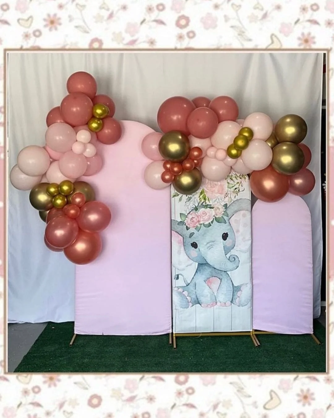 Baby Elephant Balloons Decoration